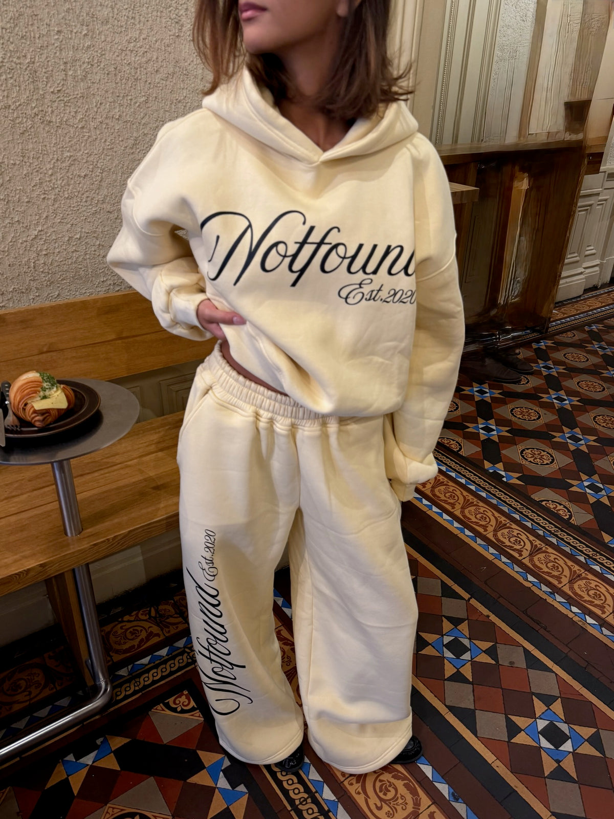 Butter Script Sweats - butter script set lifestyle
