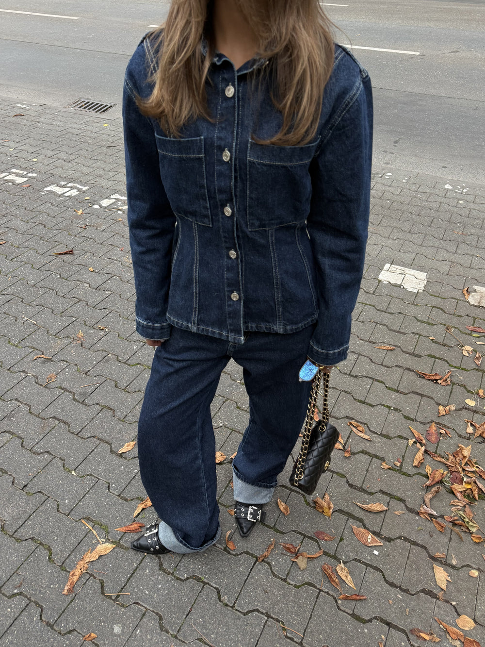 DARK FITTED JACKET