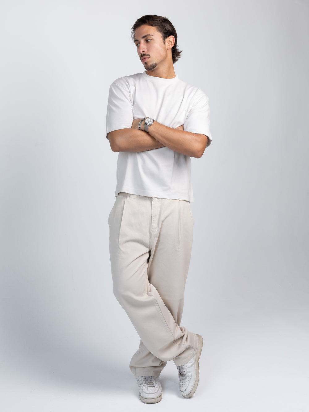 BAGGY DENIM - OFF WHITE