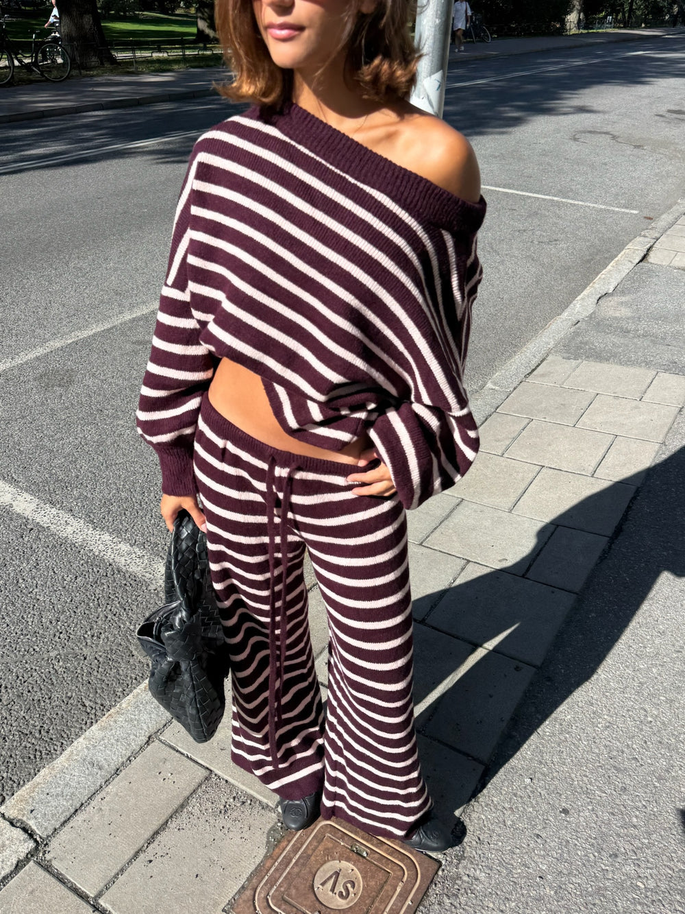 CANDY STRIPE KNIT SET