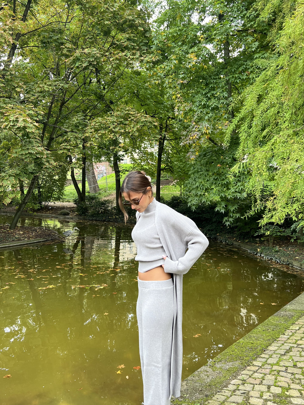RIBBED KNIT SET