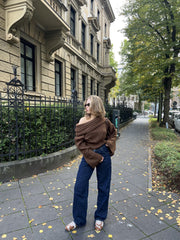 OFF SHOULDER PULLOVER