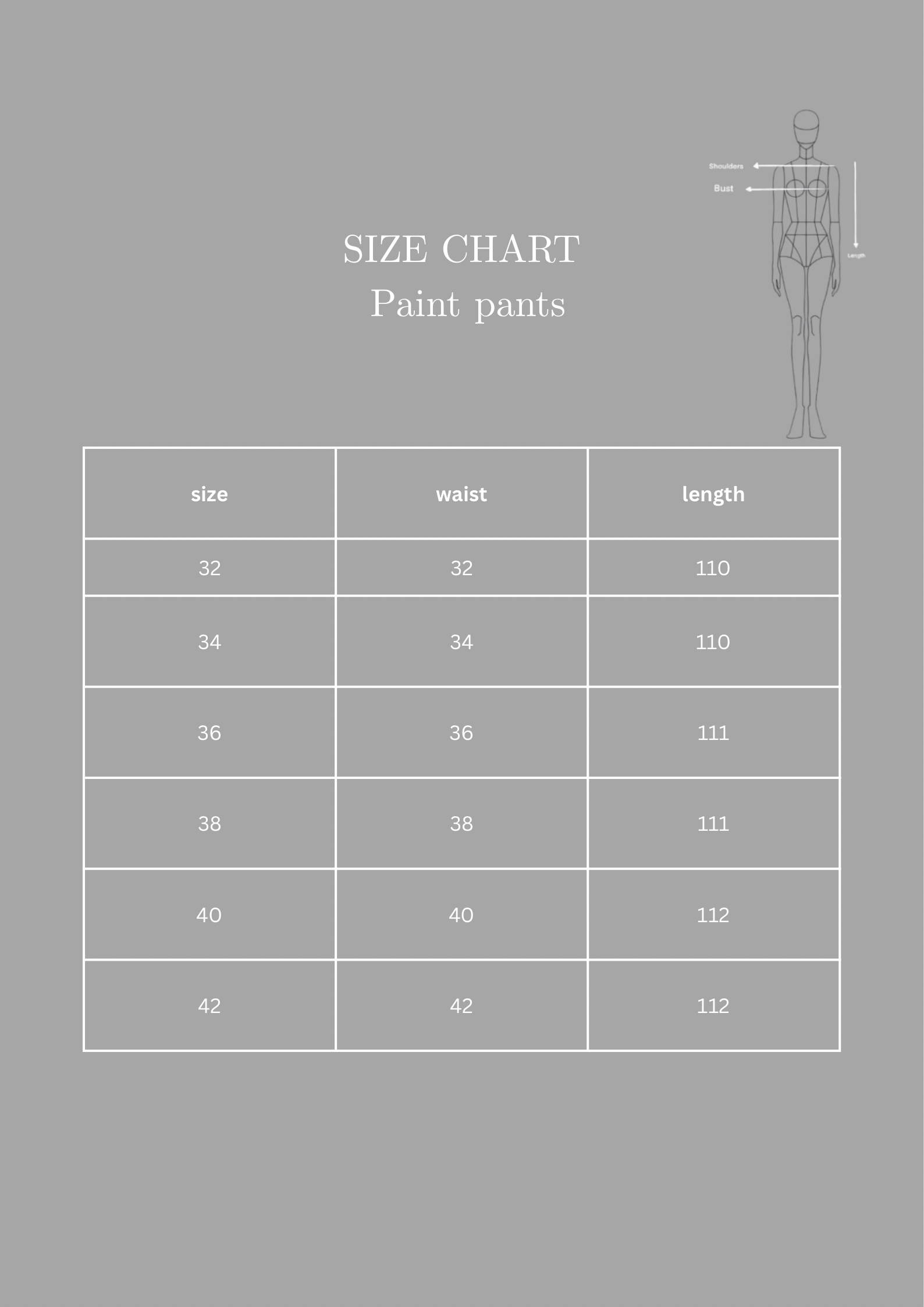 Size Guide