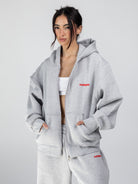 Sweat Jacket - Grey - grey sweat jacket studio