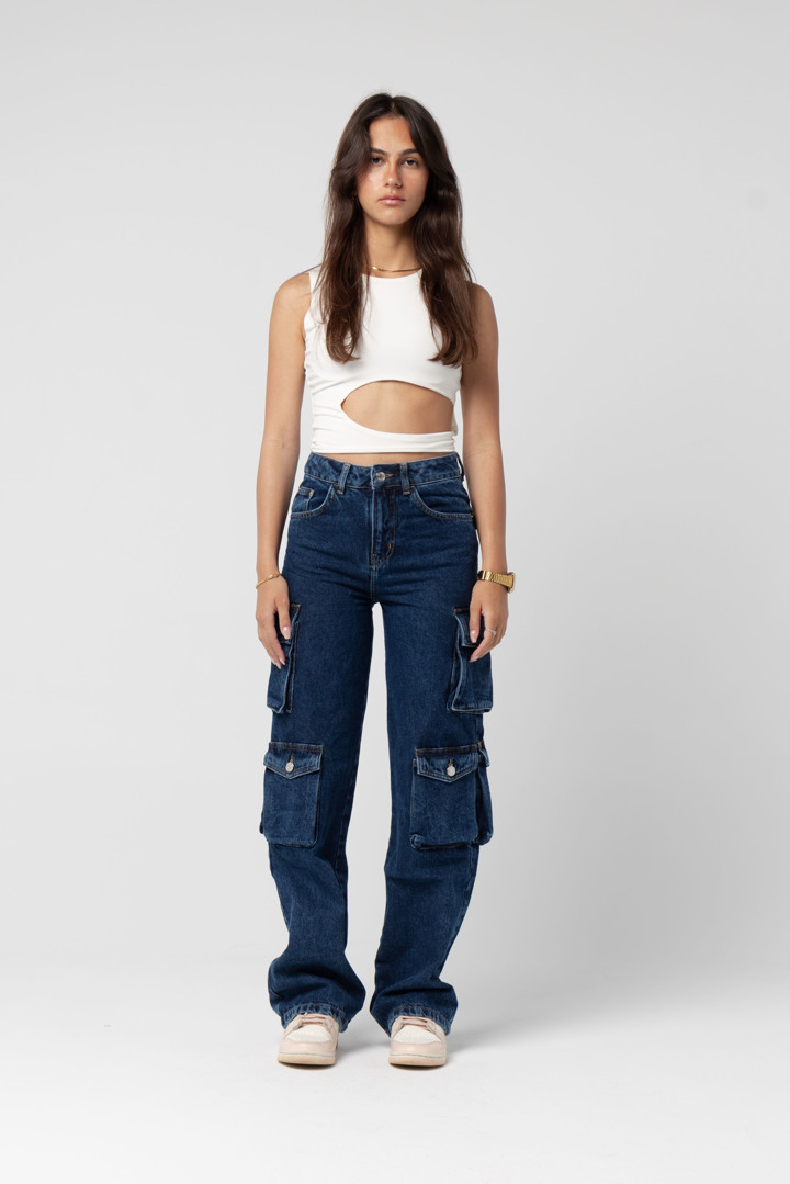 light cargo jeans