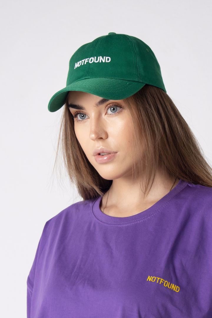 green cap