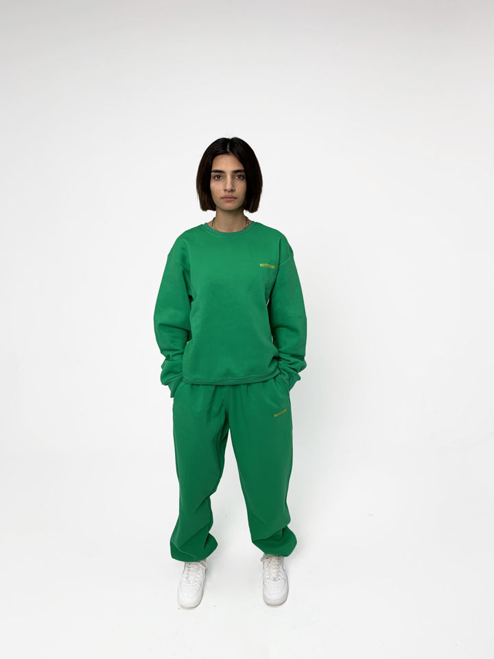 lucky green sweatshirt
